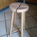 Tabouret façon Zeloko