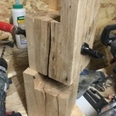 Cadre de lit en chêne