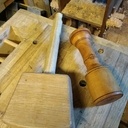 A côté du maillet lourd qui a perdu ses fioritures !