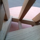 Maquette de charpente avec Faitage de pente