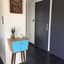 Décoration tête de loup