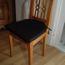 Une série de 8 chaises......en merisier