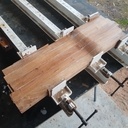 Étagère en chêne  cintrée