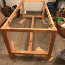 Table de ferme pour salle à manger