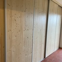 Portes coulissantes 3 plis