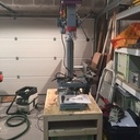 Etabli pour perceuse à colonne