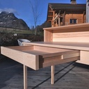 Bureau en frêne