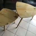 Tables gigognes inspiration l'Air du bois