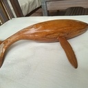 Baleine en bois de fer