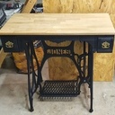 Machine à coudre 1930 transformée en console