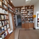 Bibliothèque chêne avec son bureau