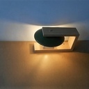 Une autre lampe avec abat-jour vintage