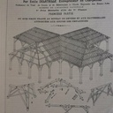 Croix St André sur pietement