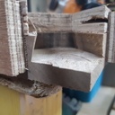 Tabouret / marche pied sans colle, ni clou ni vis ;-)