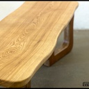 Banc en frêne olivier