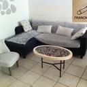 Table Basse bois et fer