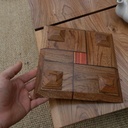 Assiette support pour service à thé