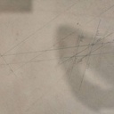 Les traits pour l'entaille.