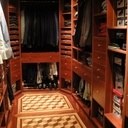 Dressing et parquet marqueté