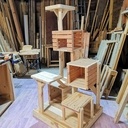 Arbre a chat en bois de palette