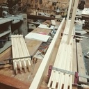 Porte double vitrée