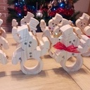 Armée de ronds de serviette