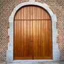 Porte cochère barre écharpe