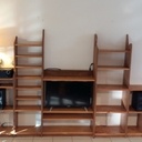 Bibliothèque meuble TV hifi