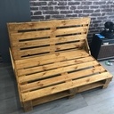 Canapé en bois de palettes