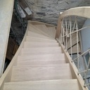 Escalier 1/2 tournant