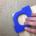 Gabarit angle arrondi