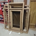 Fabrication de fenêtres en chêne