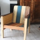 Fauteuil bois