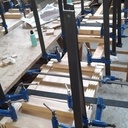 collage des côtés avant collage de la caisse