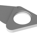 Obturateur à guillotine pour aspirateur copeaux