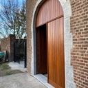 Porte cochère barre écharpe