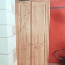 Cache compteur en chêne