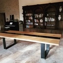 Table à manger en chêne