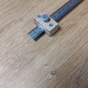Butée de réglet vite fait