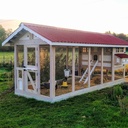 Grand poulailler en Douglas