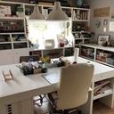 L'atelier de ma femme enfin terminé...