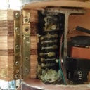 Partie haute avec ressort de rappel de lame et système d'éclairage (porte amovible )