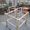 Large bac de jardinage