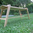 Petit banc d'entrée