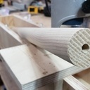 Goujon sur mesure sans tour à bois