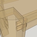 Banc d'intérieur chêne