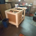 Établi avec rangement et french  cleat