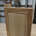 Panneau d'armoire avec des joints originaux