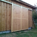 Encore des portes pour l'abri de jardin