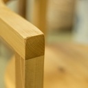 Série de dix chaises en hêtre